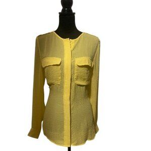 H&M  SUMMER YELLOW BLOUSE